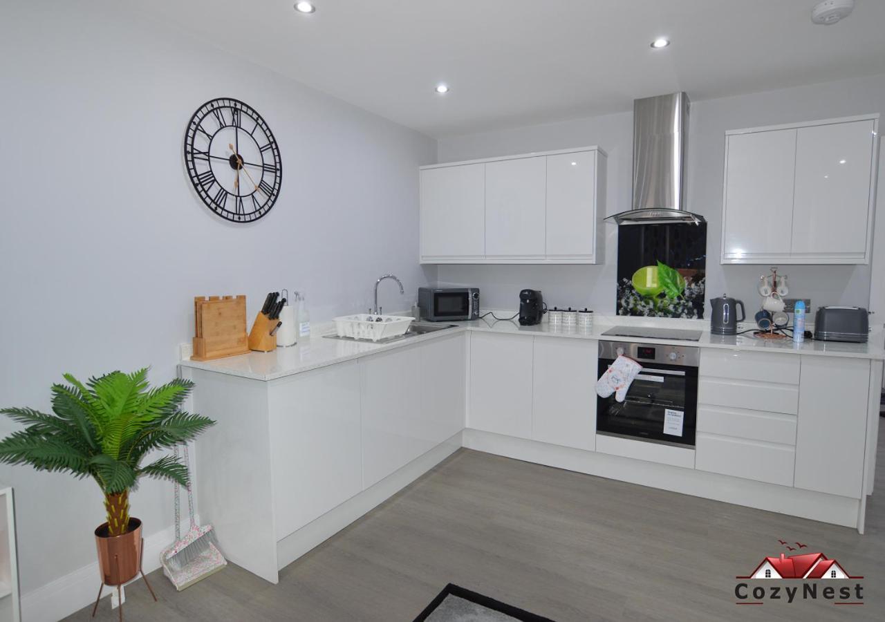 Luxury Central Self Contained Flat By Cozynest Reading Exterior foto